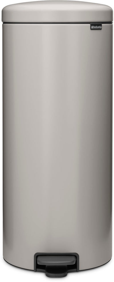Poubelle Brabantia newicon - 30 litres - gris doux