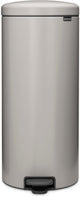 Poubelle Brabantia newicon - 30 litres - gris doux