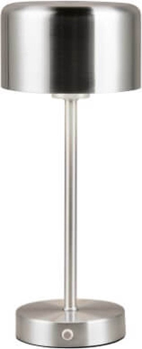 Rl live your light reality jeff - lampe de table - nickel mat - incl. 1x SMD 1,5w - fonction tactile - rechargeable - dimmable