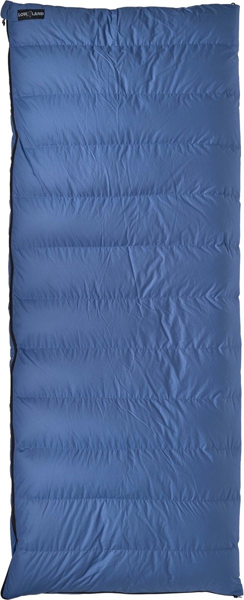 Sac de couchage extérieur en duvet Lowland - cc 1 - 200 x 80 cm - 1725 gr - 0°c - coton