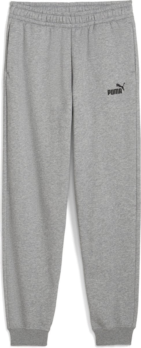 Puma ess non. 1 logo sweatpants fl b pantalon unisexe - gris moyen chiné