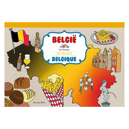 Bloc de couleur Belgique a3