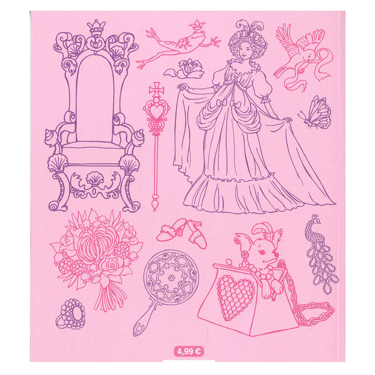 Le beau livre de coloriage princesse