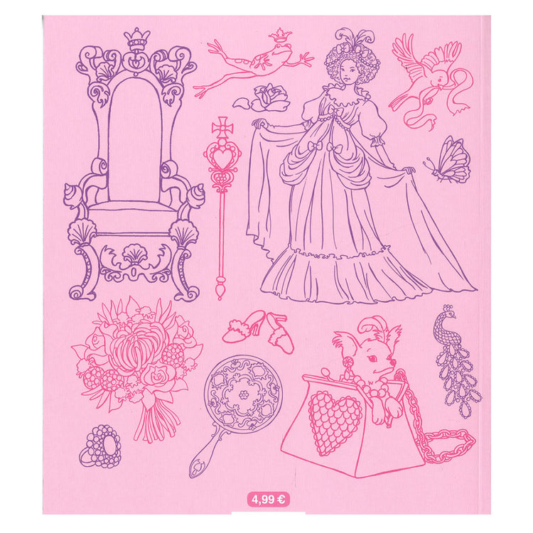 Le beau livre de coloriage princesse