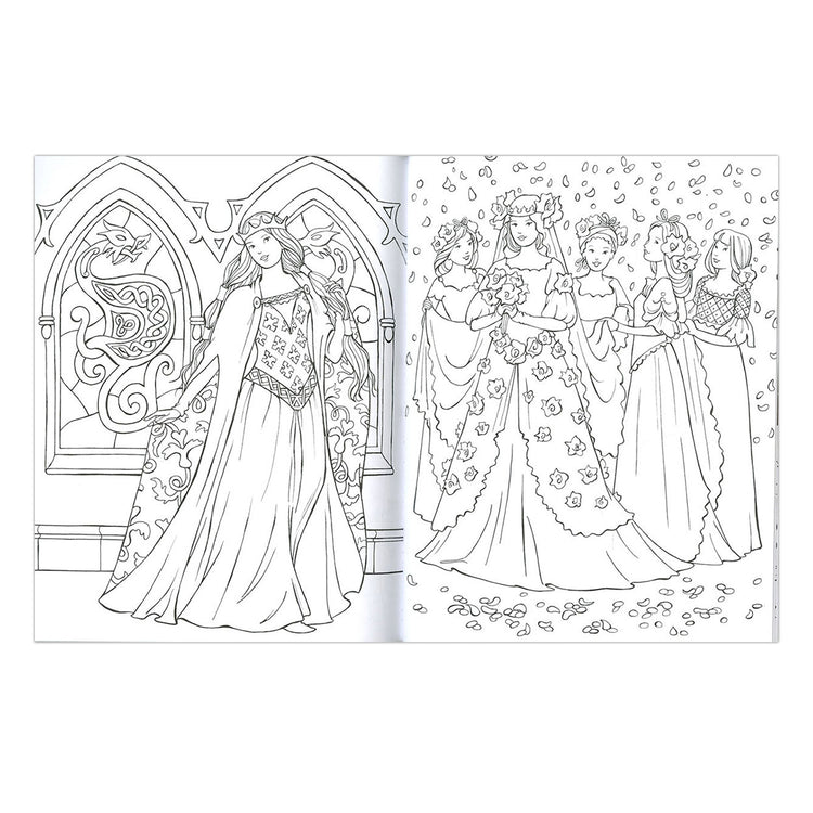 Le beau livre de coloriage princesse