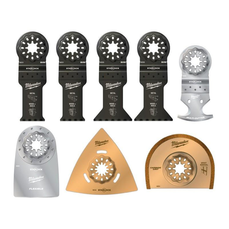 Accessoires Milwaukee starlock - set pour set de rénovation -8pc - 48906088