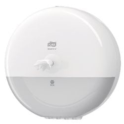 Distributeur de papier toilette Tork Smart One T8 plastique blanc