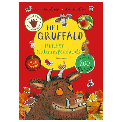 Maison centrale du livre Gruffalo livre de recherche sur la nature d'automne