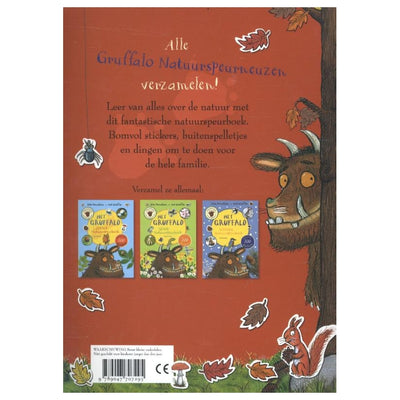 Maison centrale du livre Gruffalo livre de recherche sur la nature d'automne