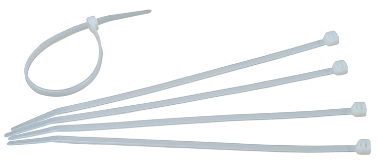 Kopp 1045962 - serre-câble 200x4,6mm trans 50pcs | 5 pièces