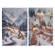 Toile de Noël Lumineo LED 1,5x38x58cm