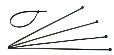 Kopp 1045965 - relieur de câbles 300x4,8mm noir 50st | 5 pièces