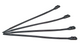 Kopp 1045961 - serre-câble 15pcs 300x9mm robuste double fermeture | 5 pièces