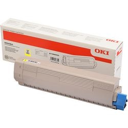 Cartouche de toner oki c833, 843 jaune