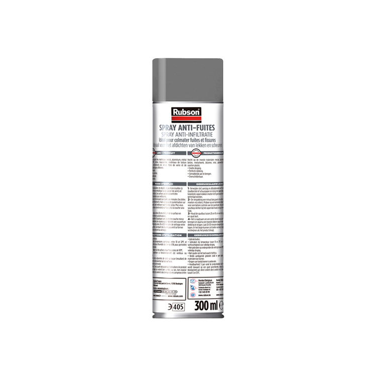 Rubson 1062665 - aquablock gris 300ml | 2 pièces