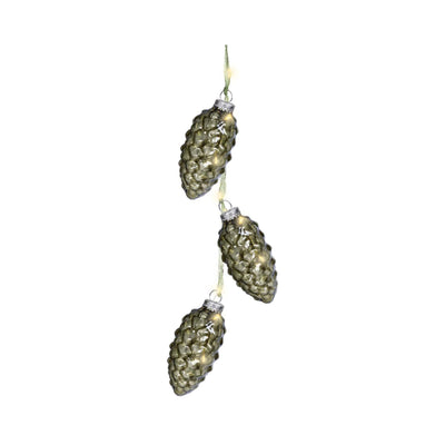 Guirlande lumineuse Lumineo pomme de pin 5,7x28cm