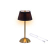 Lampe à poser LED Lumineo rechargeable noire h30,5cm