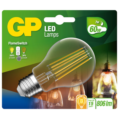 GP Éclairage d'éclairage LED FILA. FS 7W E27
