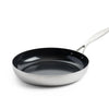 Poêle genève Greenpan 24 cm inox