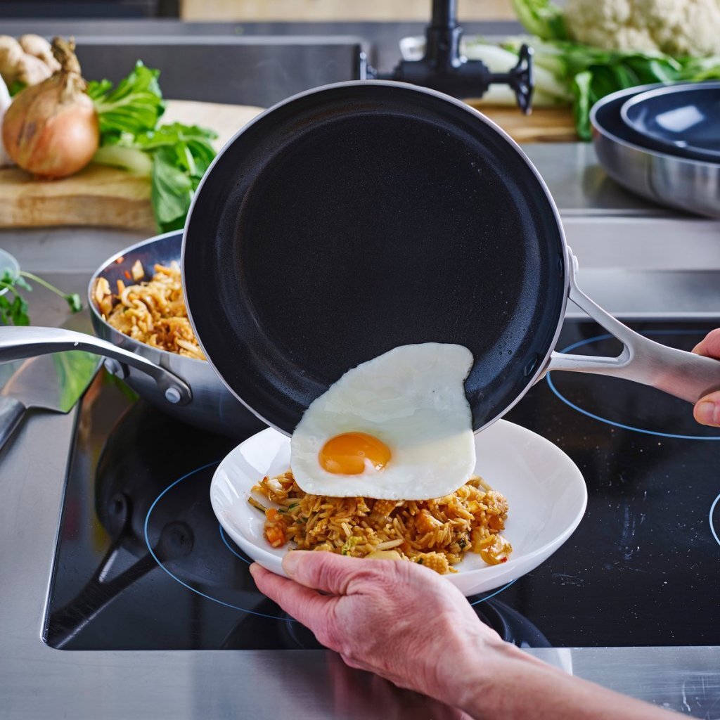 Poêle genève Greenpan 24 cm inox