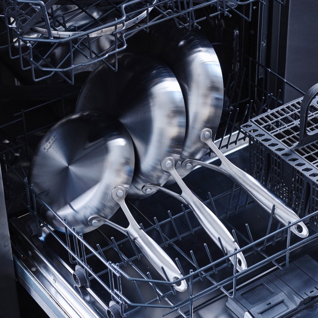 Poêle genève Greenpan 24 cm inox