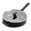 Greenpan Smart Collection en céramique Stew Pan avec couvercle 28 cm noir