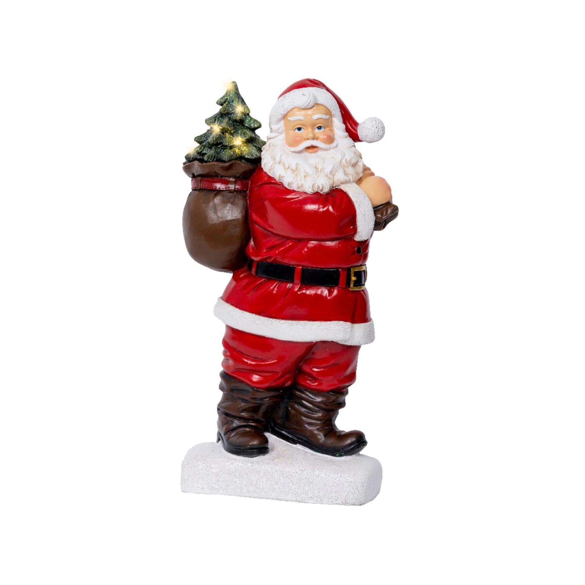 Statue Lumineo Père Noël LED 9x19,5x31,5cm