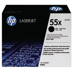 Cartouche de toner hp ce255x no. 55x noir