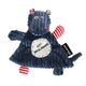 Doudou, l'hippopotame tendance 28 cm