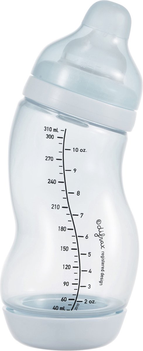 Biberon Difrax large - 310 ml - bleu clair - 1 pièce - biberon s - anti-colique