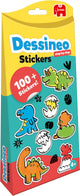 Pack thème autocollants Jumbo dessineo - dinosaures, 4 ans+