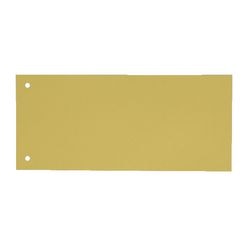 Séparateurs kangaro carton 180g m2 22,5 x 12cm jaune 2 trous rectangulaire