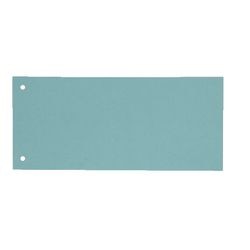 Séparateurs kangaro carton 180g m2 22,5 x 12cm bleu 2 trous rectangulaire
