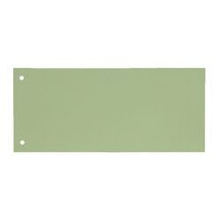 Séparateurs kangaro carton 180g m2 22,5 x 12cm vert 2 trous rectangulaire