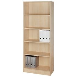Bibliothèque Bach Hammerer 800x400x2004 mm érable 4 étagères