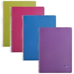 Spirale écriture clairefontaine a4 double spirale assortie