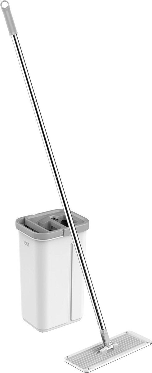 Teesa tsa0045 - ensemble de vadrouille avec seau de rinçage et d'essorage 2 en 1, 5,7 litres