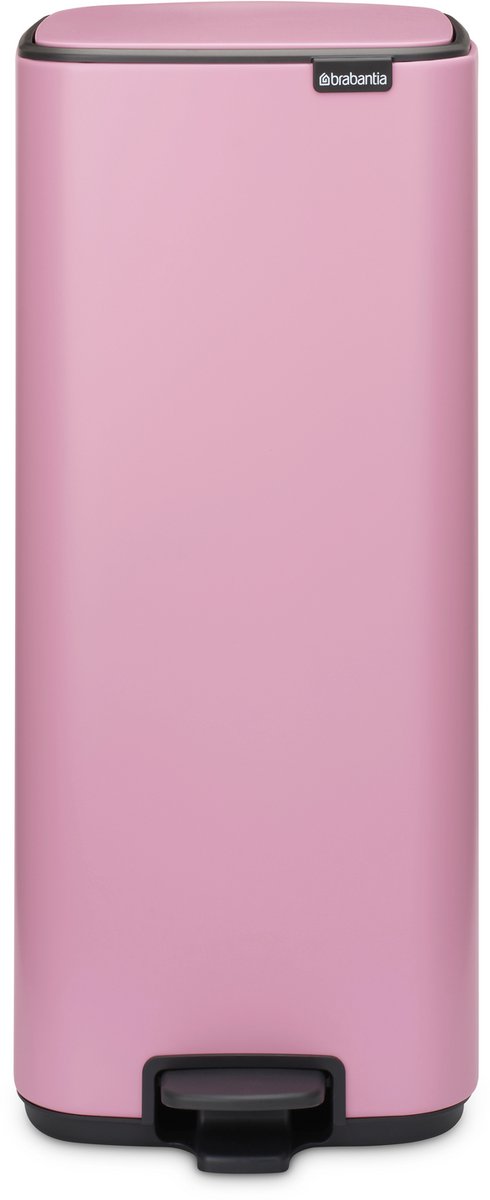 Poubelle à pédale Brabantia bo - 30 litres - rose lilas