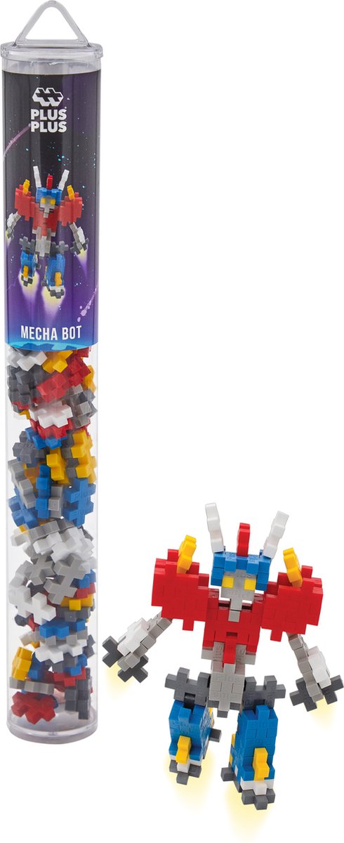Plus plus tube mecha bot plus-plus : 100 pièces (4270)