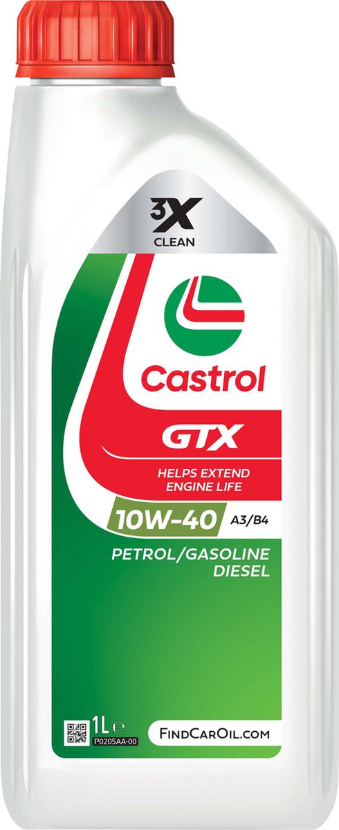 Huile Castrol gtx 10w40 a3 b4 1 litre