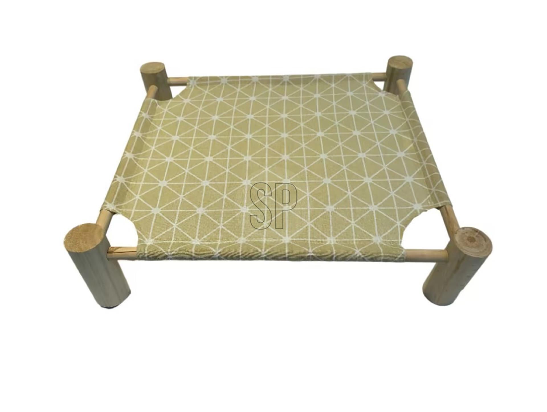 Lit pour animaux de collection Pets avec base en bois