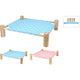 Lit pour animaux de collection Pets avec base en bois
