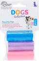 Sacs à crottes pour chiens Dogs collection 3 rouleaux de 15 pièces