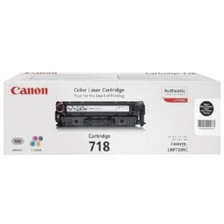Cartouche de toner noir Canon 718bk