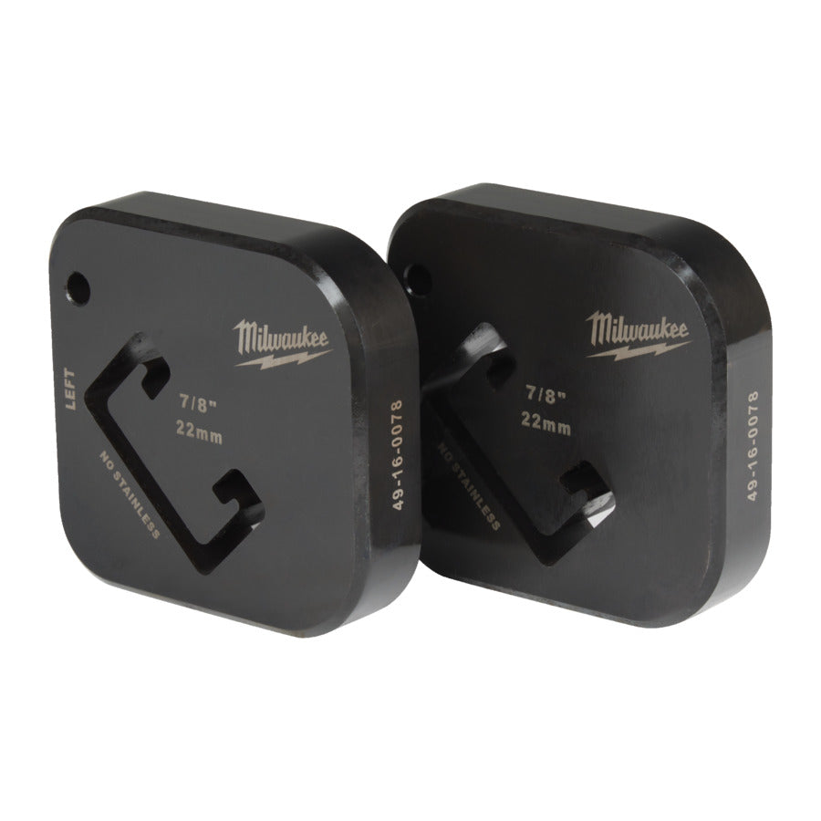 Matrices de découpe Milwaukee stsd 22x41 pour profilés de montage - 49160078