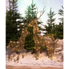 Lumineo cerf led marron 48 lampes 69cm