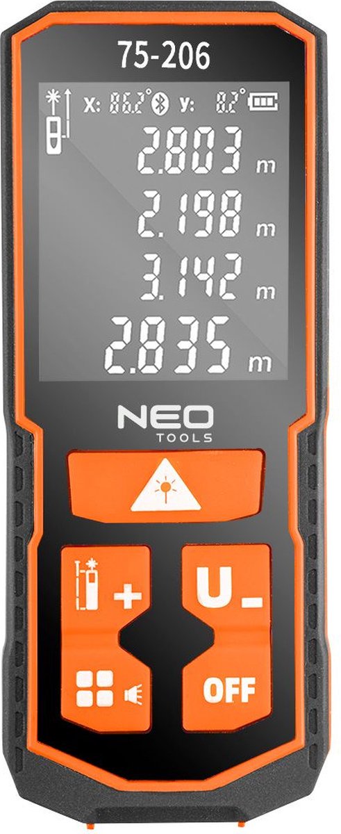 Télémètre laser néo | 100m numérique | ip54 - 6420455