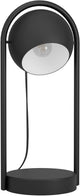 Lampe de table Eglo murnia - e14 - h 43 cm - aluminium - noir|blanc