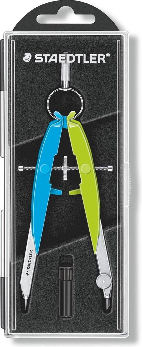 Boussole confort Staedtler Mars 556 bleu vert