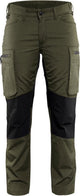 Blåkläder blaklader pantalon de travail de service pour femme stretch 7159-1845 - femme - noir armée - 42